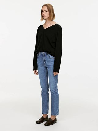 Arket, Jade Cropped Slim Stretch Jeans