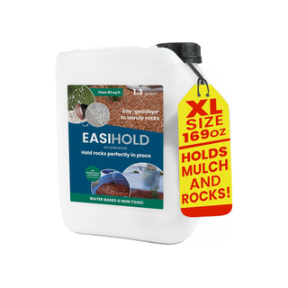 A bottle of easihold gravel glue