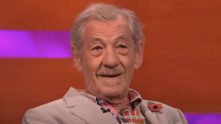 Sir Ian McKellen on The Graham Norton Show in 2018.