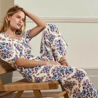 Square Neck Linen Jumpsuit, Was £150, Now £90 | Boden