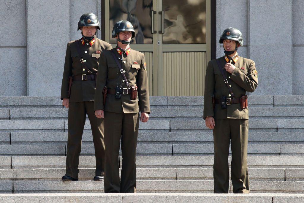 North Korean soldiers