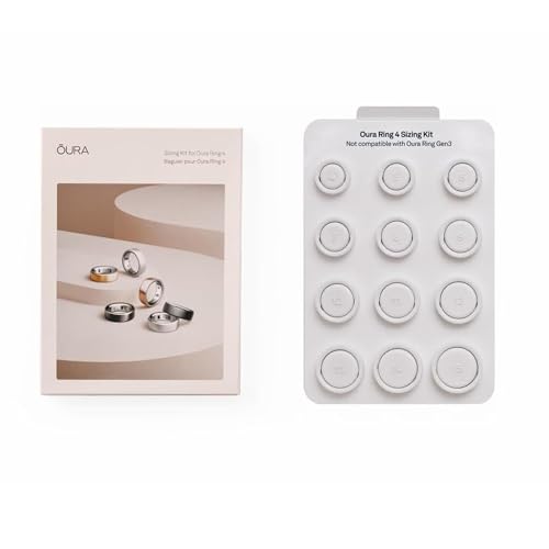 Oura Ring 4 Sizing Kit - Size Before You Buy Oura Ring 4 - Unique Sizing - Receive Credit for Purchase