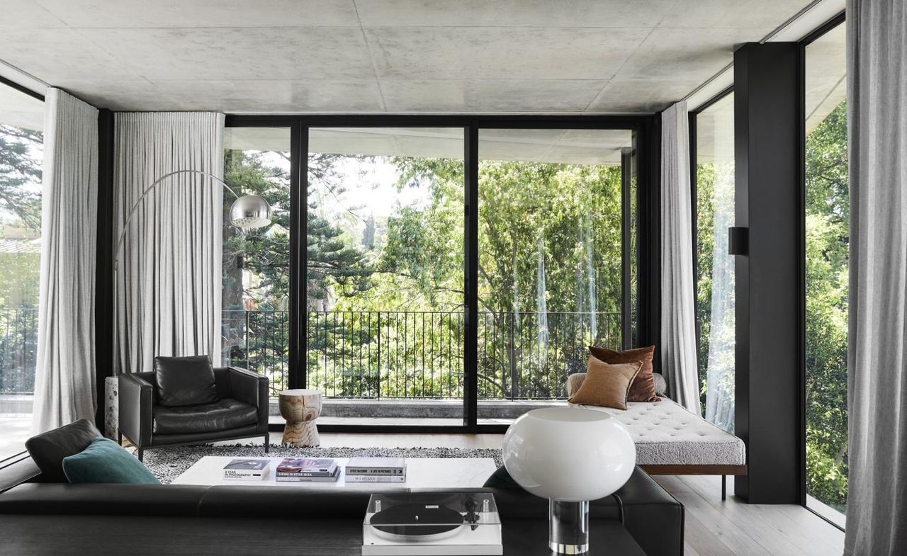 Concrete Melbourne home is engulfed in greenery | Wallpaper