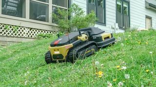 Yarbo tackling a hill