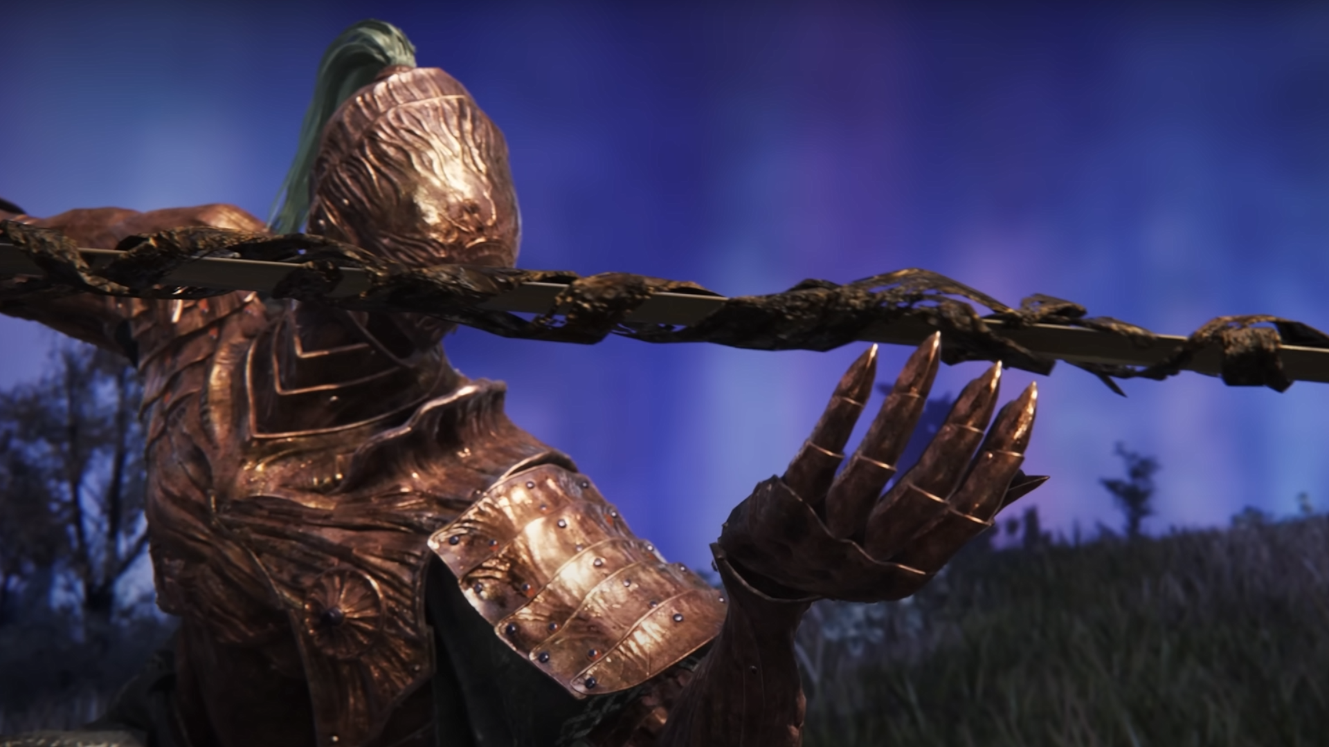 The Executor in Elden Ring: Nightreign stands poised with his blade at the ready.
