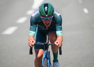 'I didn't really have much left for such a hard finish' – Ethan Hayter misses out on red jersey again at Vuelta a España despite gutsy breakaway ride in ripped shorts