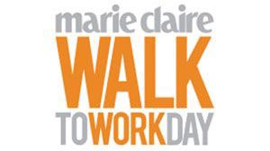 Marie Claire walk to work logo