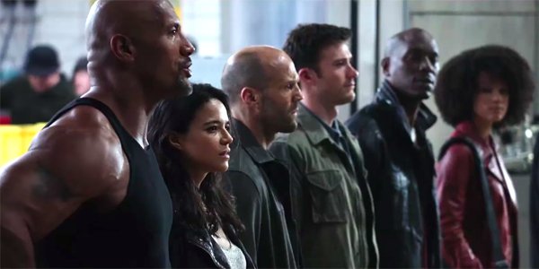 The Fate of the Furious Lineup