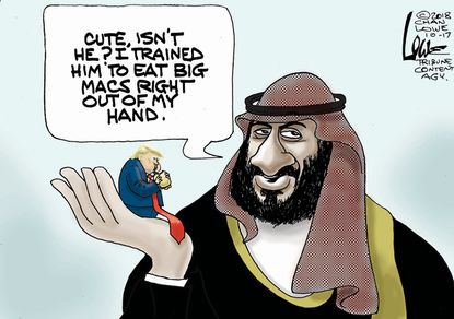 World Trump Saudi Arabia Mohammed Bin Salman