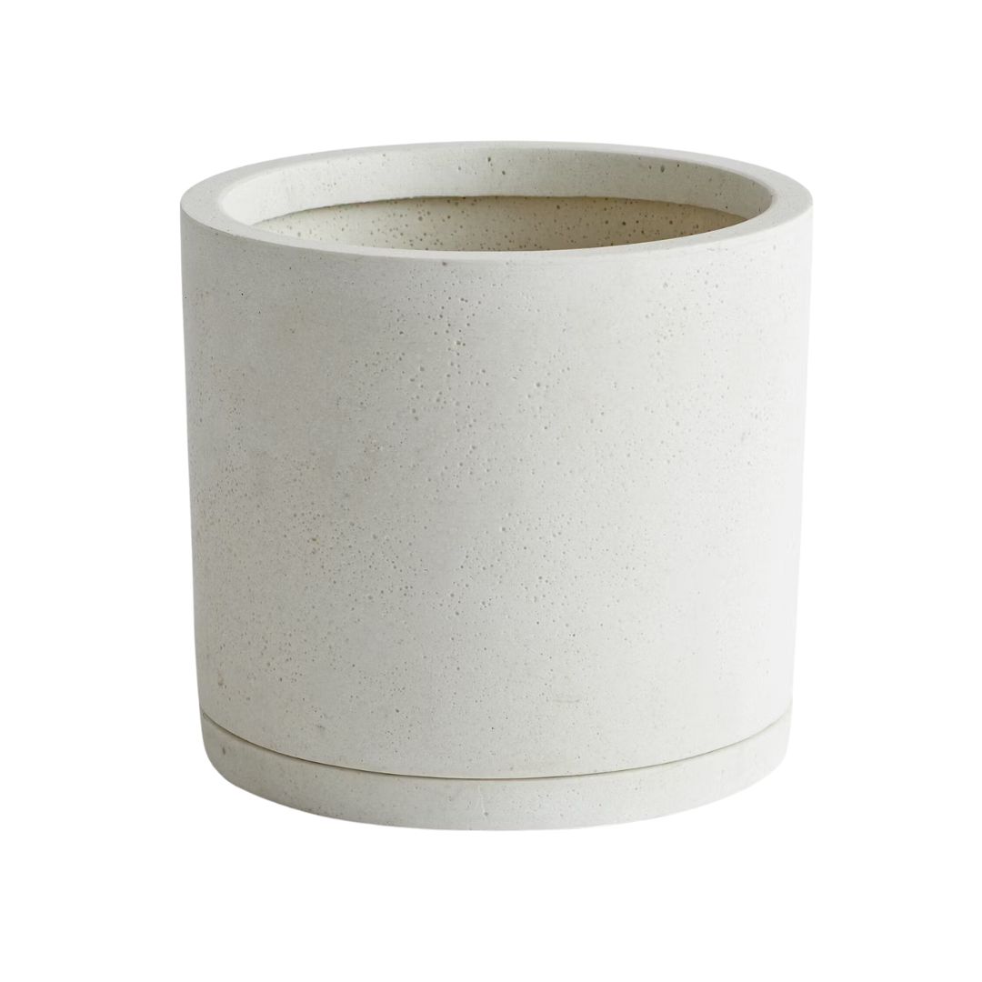 An outdoor pot