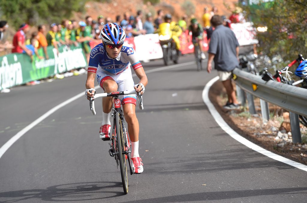 Kenny Elissonde (FDJ) on the attack