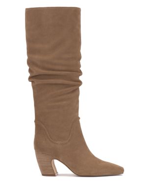 Chelsey Slouch Wide-Calf Knee High Boot