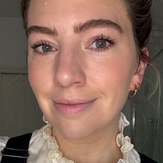 Laura wearing Maybelline Build-A-Brow 2-In-1 Brow Pen