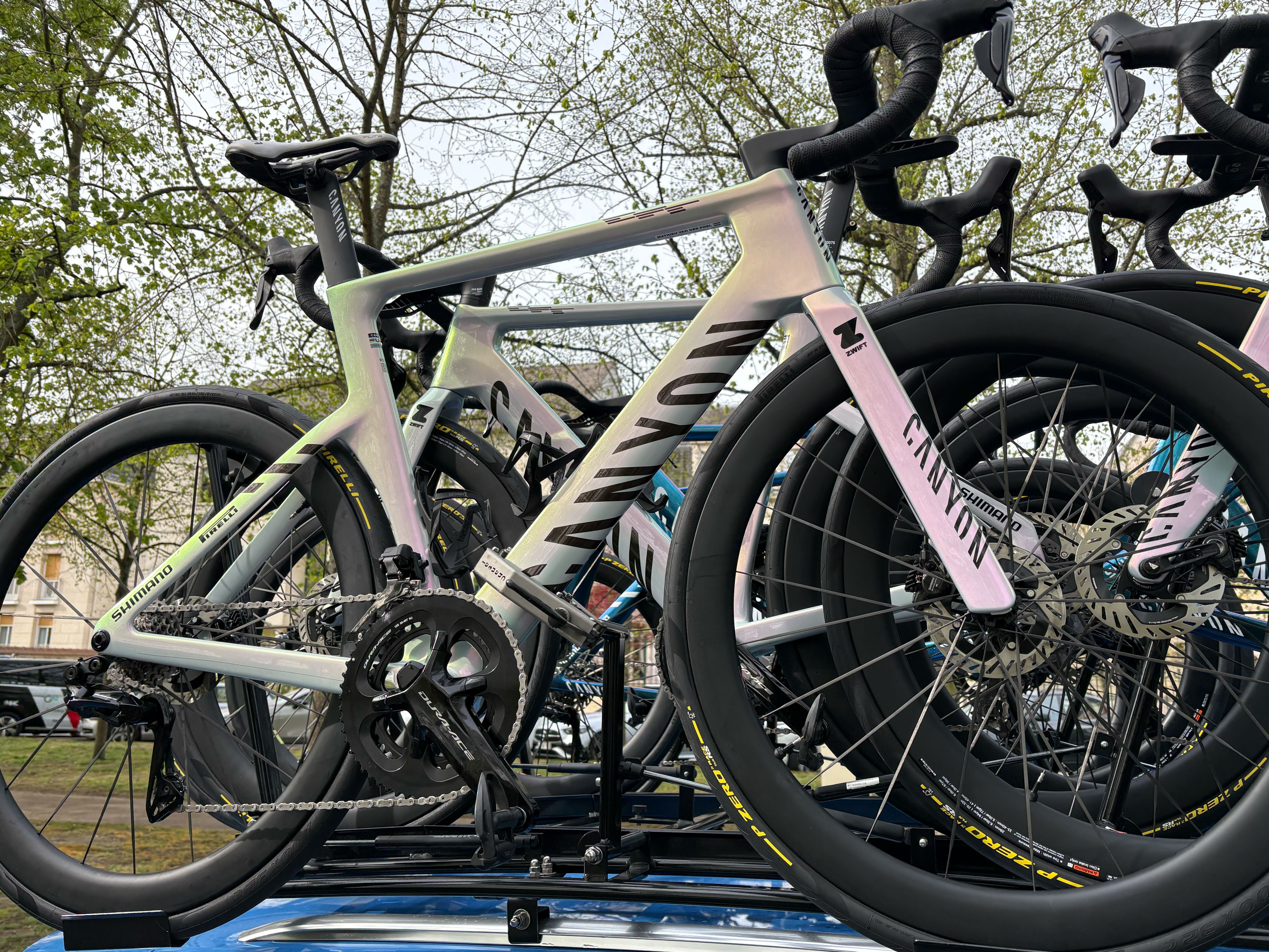 Van der Poel's Canyon Aeroad for Paris-Roubaix