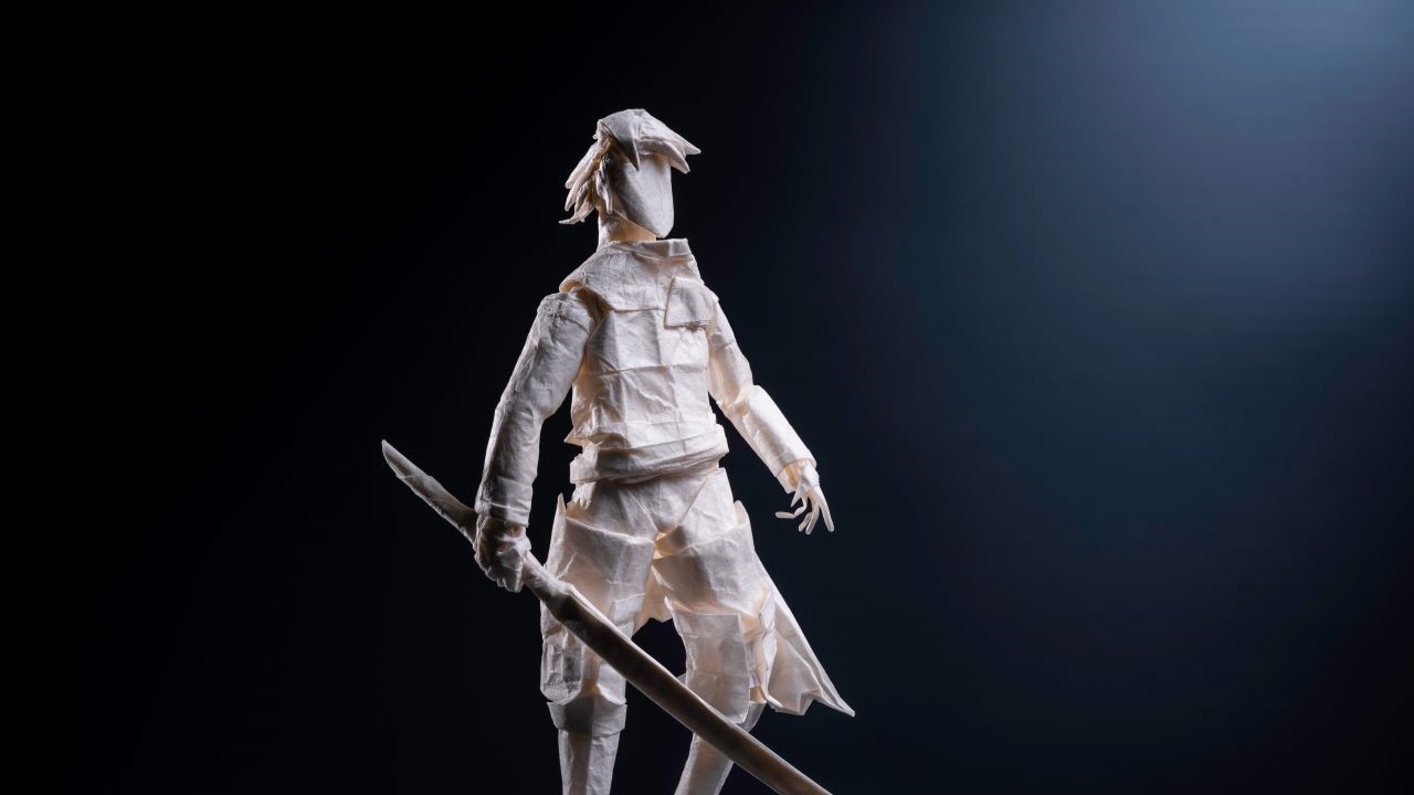 Nier Replicant Characters Recreated As Origami Models After 0 Hours Of Work Gamesradar