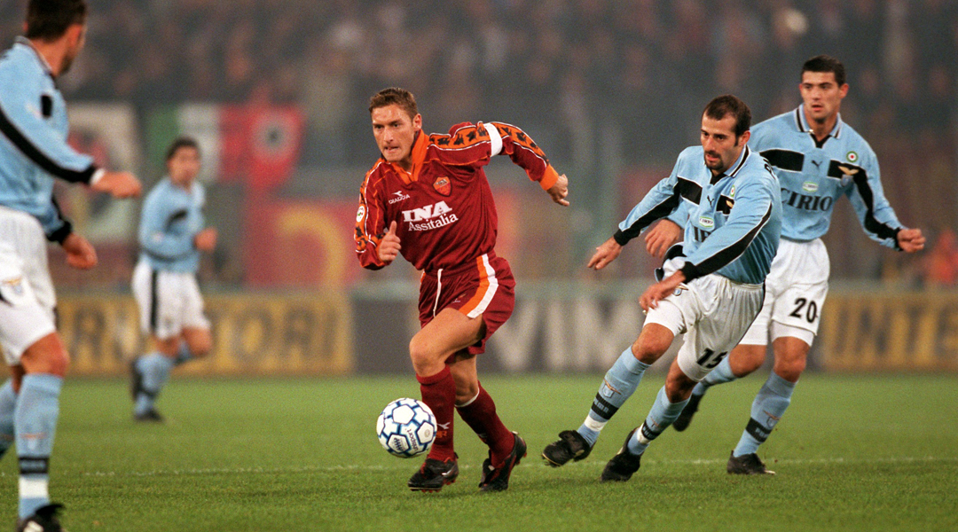 Totti is widely considered one of the best Italian players of all time