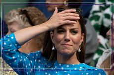 Kate Middleton’s big parenting mistake - Catherine, Duchess of Cambridge in the centre court royal box on day nine of The Championships Wimbledon 2022 at All England Lawn Tennis and Croquet Club on July 05, 2022 in London, England.