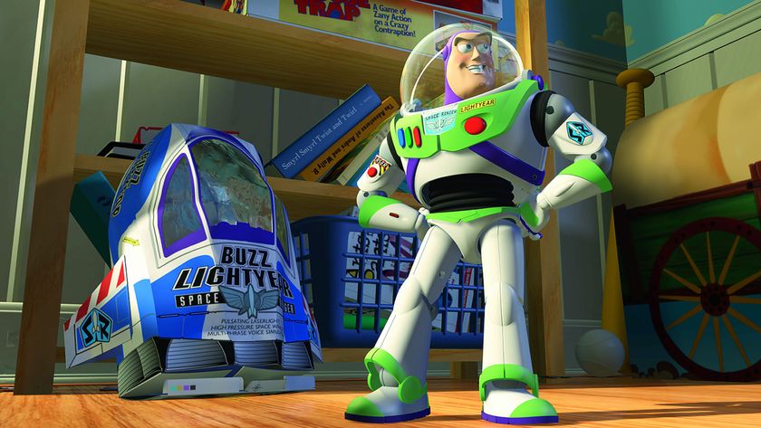 Buzz Lightyear in the movie Toy Story