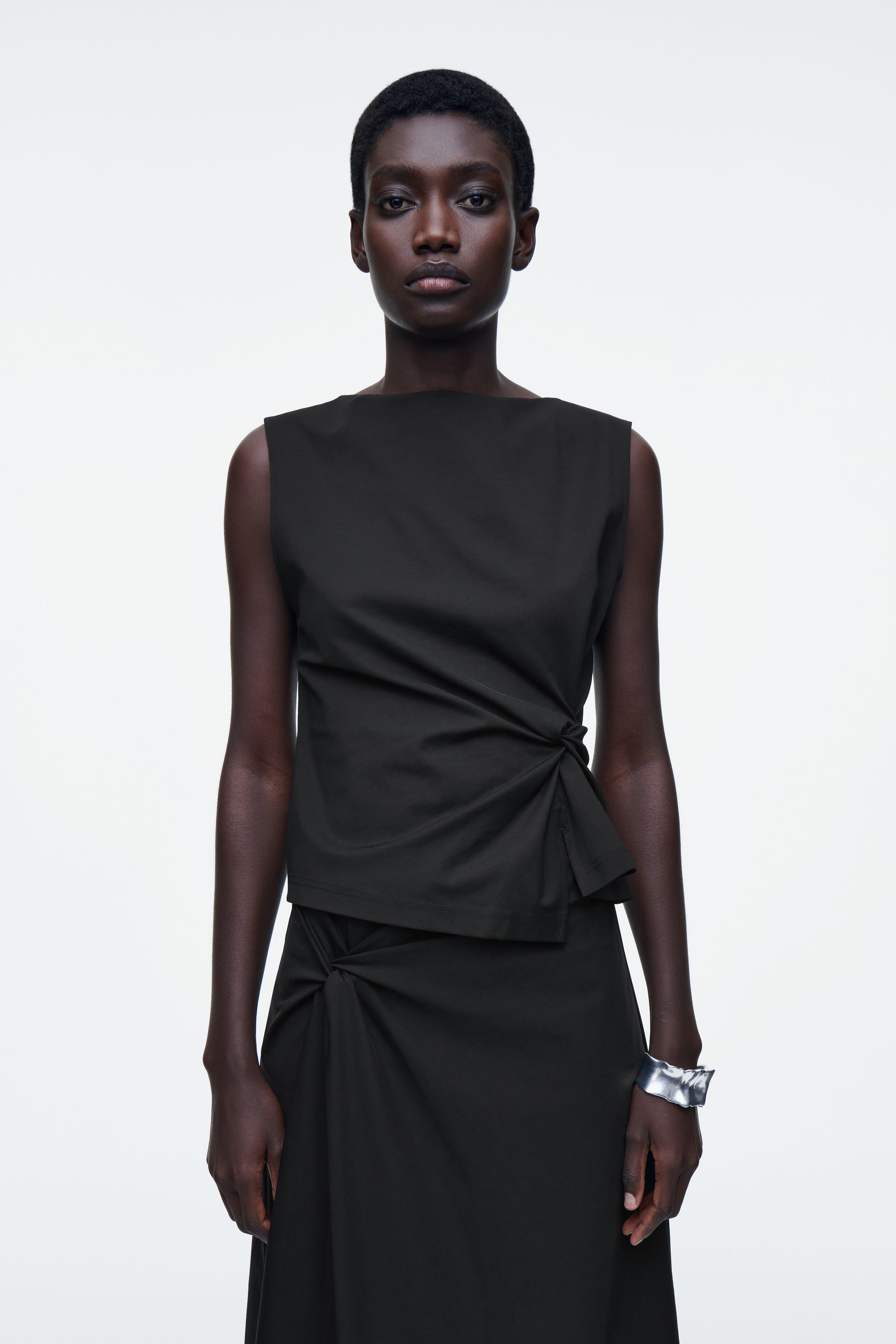 Twist-Detail Top