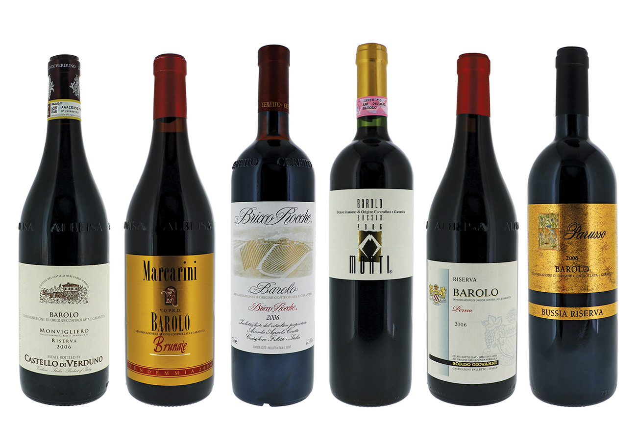 Barolo 2006 panel tasting