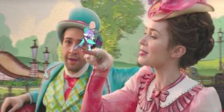 Lin-Manuel Miranda and Emily Blunt in Mary Poppins Returns