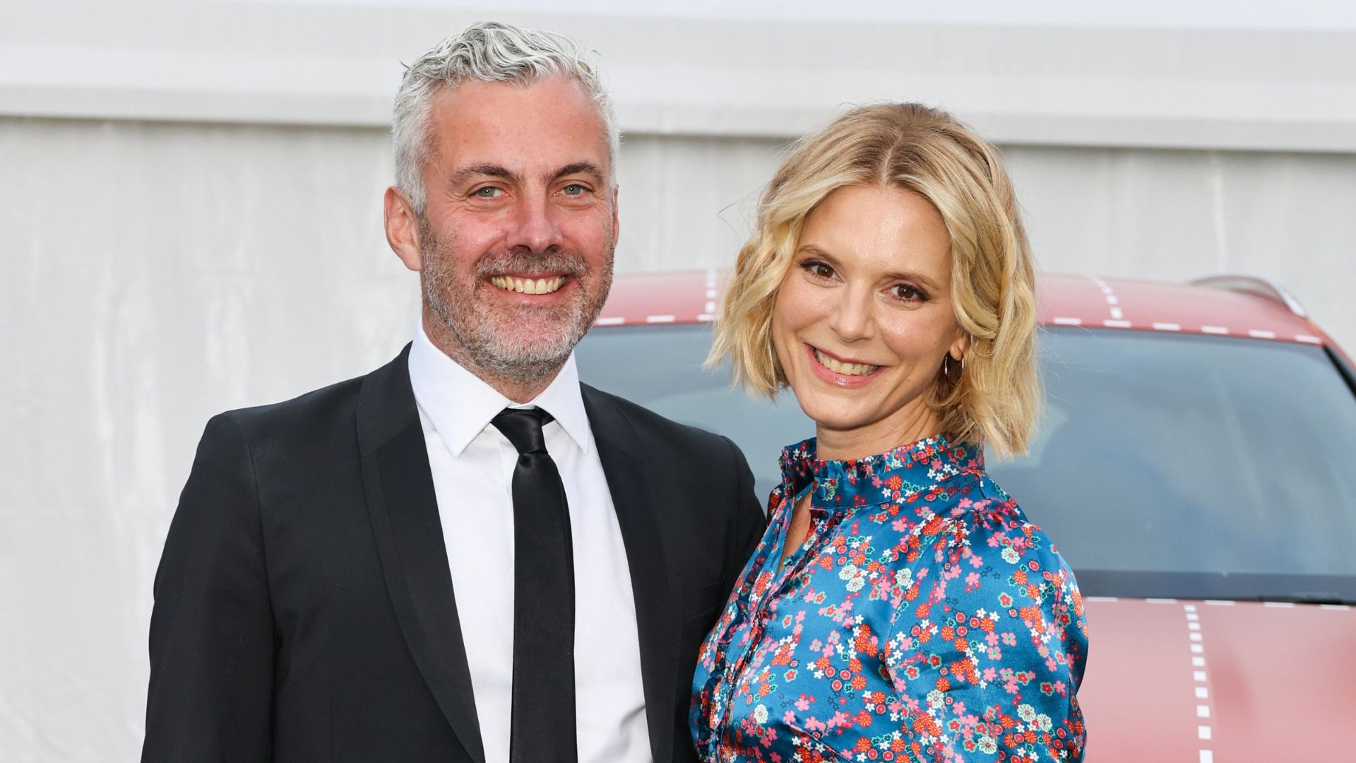 Jonathan Stadlen and Emilia Fox, July 2024