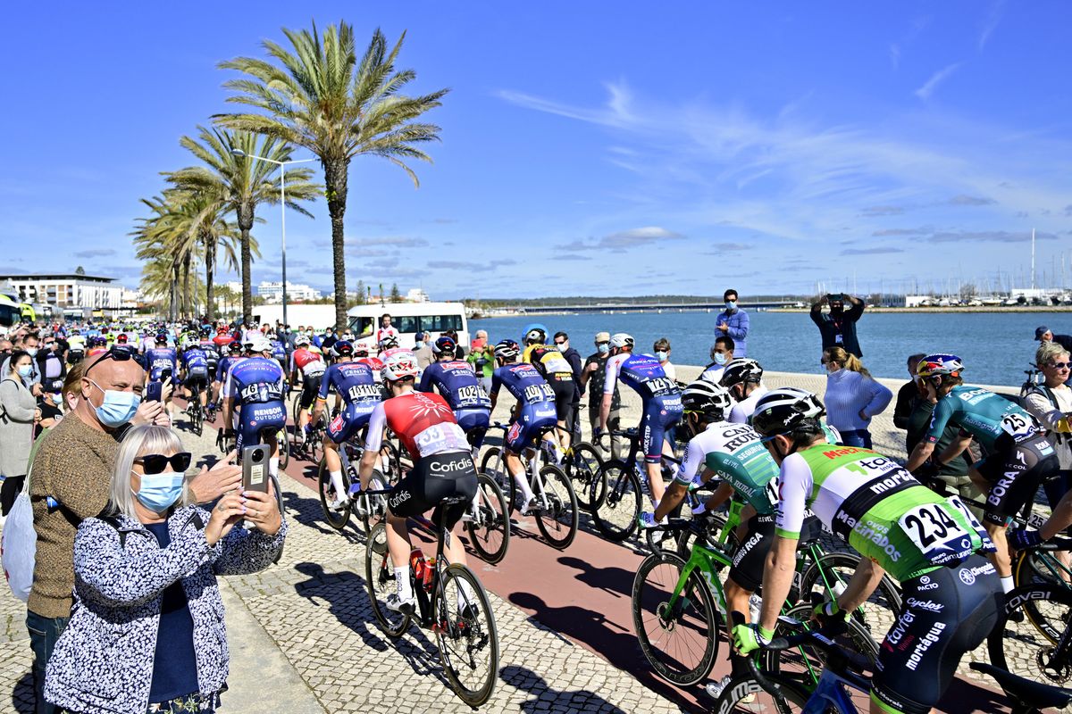 Volta ao Algarve 2022 - 48th Edition - 1st stage Portimao - Lagos 199,1 km - 16/02/2022 - Scenery - Start - photo Peter De Voecht/PN/SprintCyclingAgency&Acirc;&copy;2022