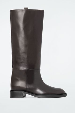 COS Leather Riding Boots