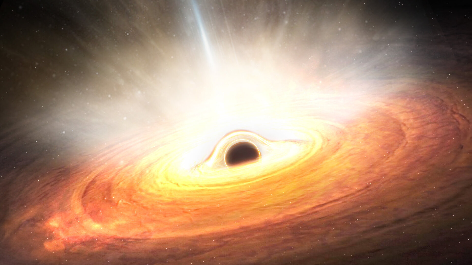Black hole spin speed revealed in new study of churning space-time