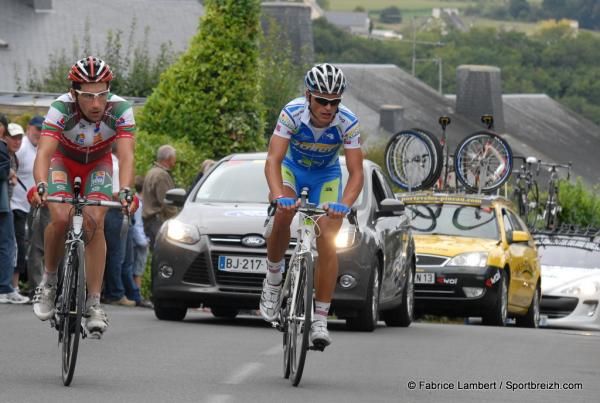 South African Christian Jennings in the break.