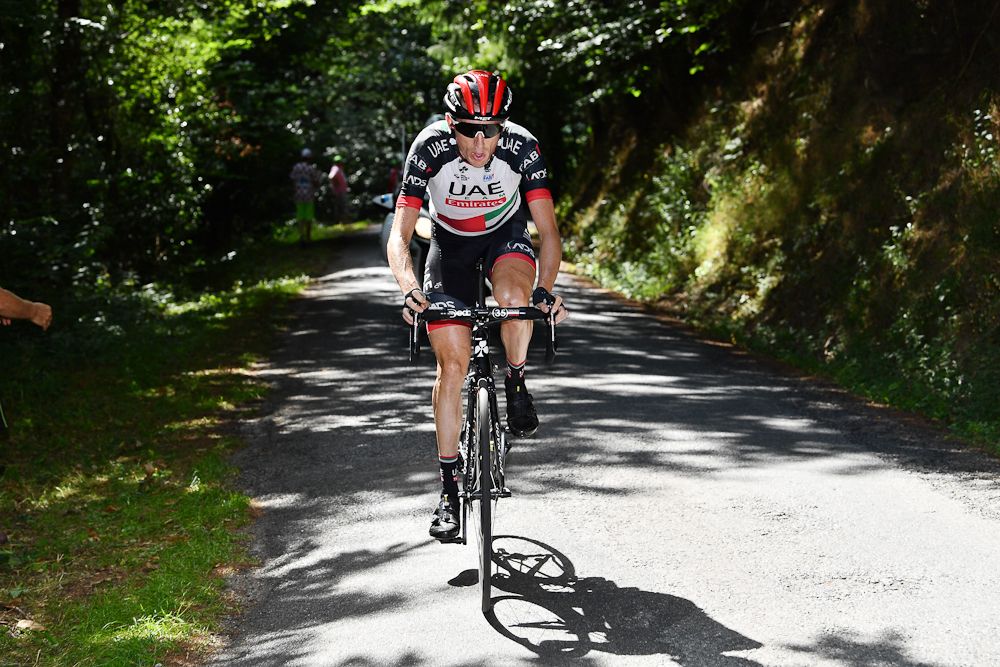 Dan Martin tried a solo move during stage 15 at the Tour de France