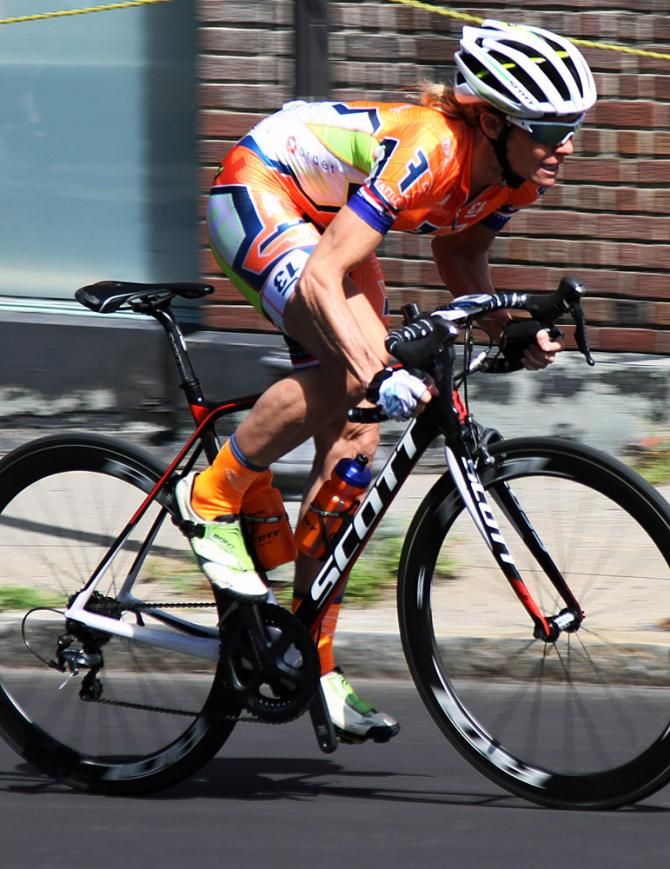 Tina Pic (Fearless Femme) deferred to her teammate who made the break