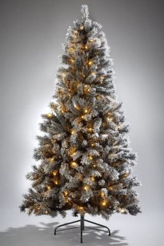 Very Home 6ft Black Forest Flocked Pre-Lit Christmas Tree