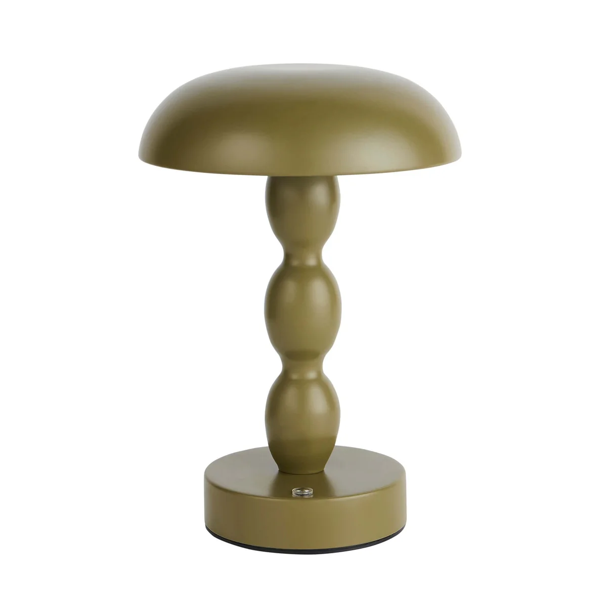Kirsty Rechargeable Bobbin Table Lamp - Green