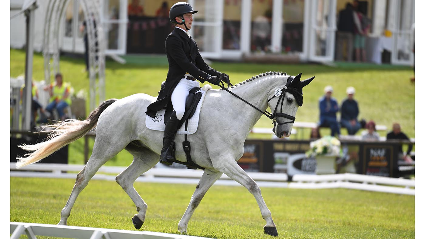 Bramham Horse Trials dressage Alex Holman