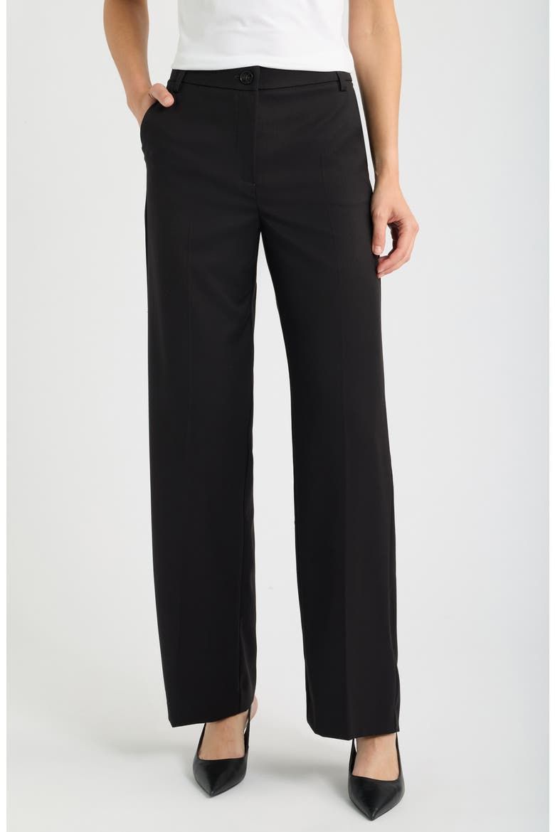 Straight Leg Career Pants