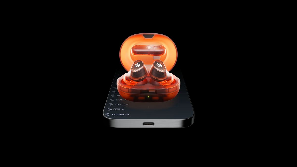 SteelSeries Arctis Gamebuds in Glorange (orange)