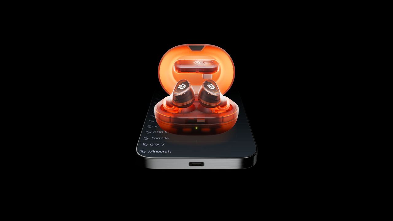 SteelSeries Arctis Gamebuds in Glorange (orange)