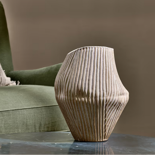 nkuku, Kalai Ceramic Organic Shape Vase - Large