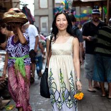 Marie Claire beauty editor Ying Chu in Bali