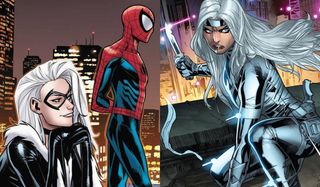 Black Cat, Spider-Man and Silver Sable in Marvel Comics