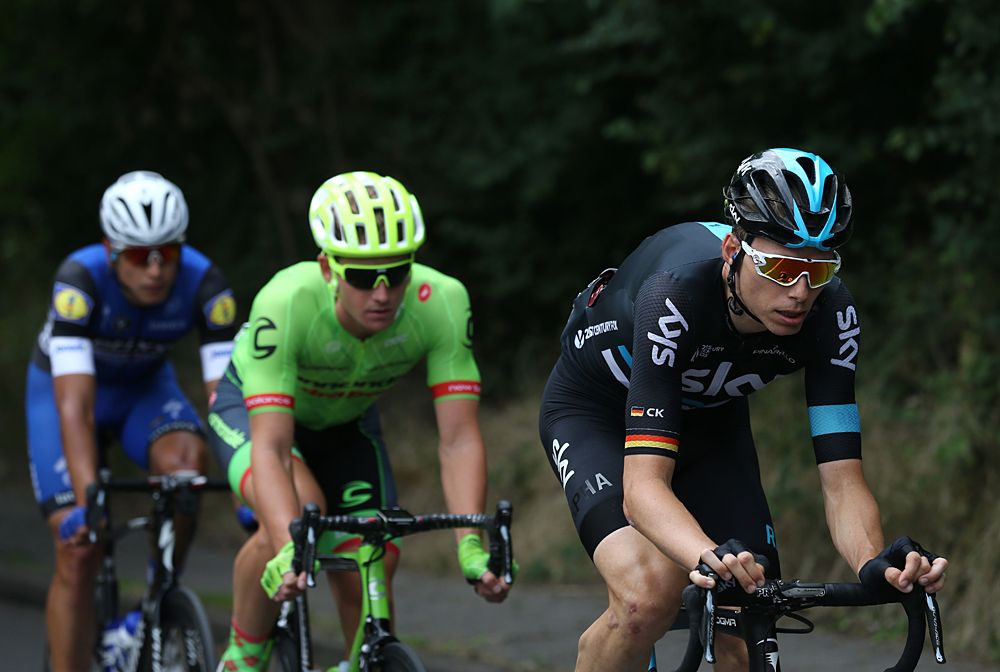 Team Sky and Cannondale-Drapac