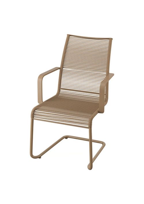 V&Auml;sman Chair With Armrests Outdoor in Brown