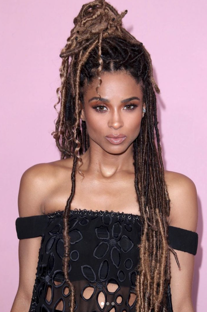 Ciara's Two-Toned Faux Locs 