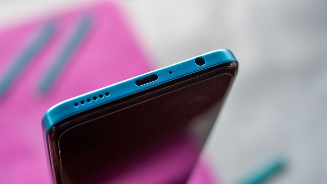 Tecno Spark 9 Pro USB-C port