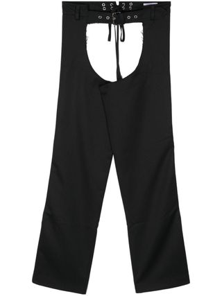 Straight-Leg Chaps Trousers