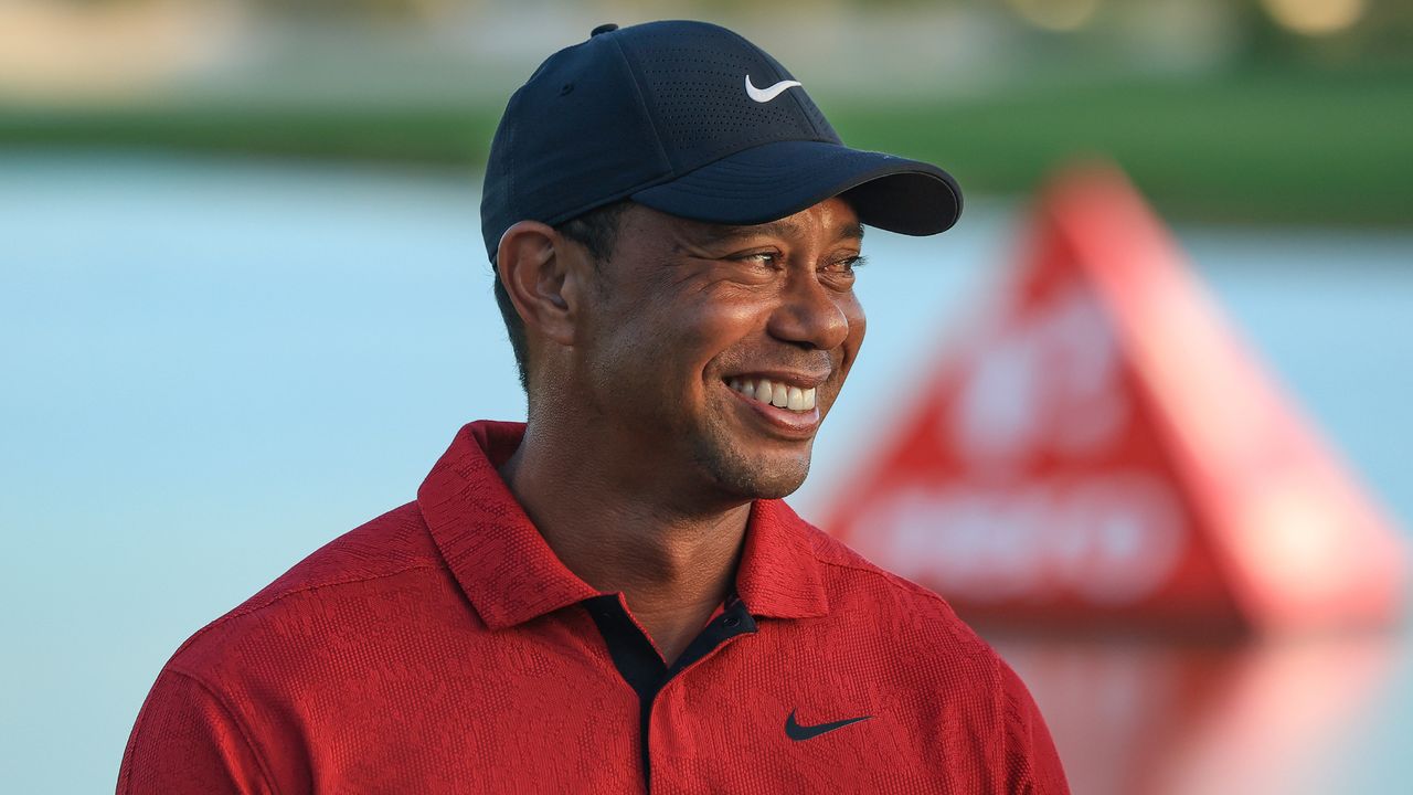 Tiger Woods at the 2022 Hero World Challenge