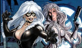 black cat and silver sable spider-man marvel comics