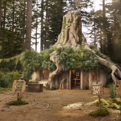 Shrek's swamp is now available to book on Airbnb