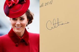 Kate Middleton Signature